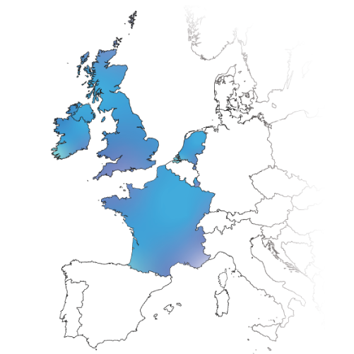 HqO Europe Map